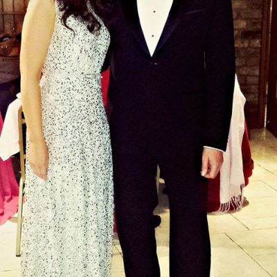 Margaret and Russell Watson after performing at Party in the Park