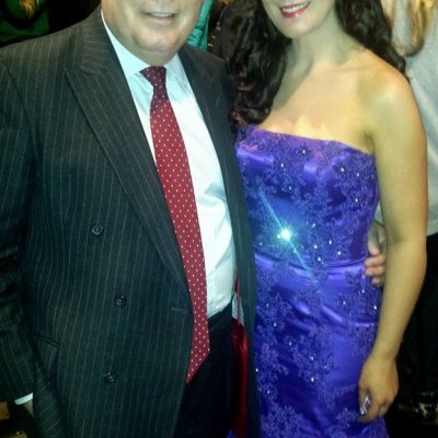 Margaret and Sir Julian Fellowes