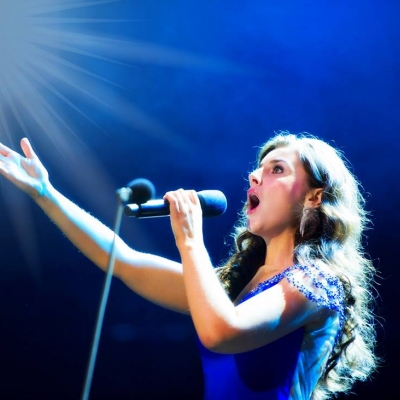 Margaret's fabulous voice delighting the audience of The Royal Albert Hall